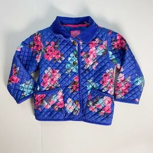 Joules Floral Quilted Jacket
